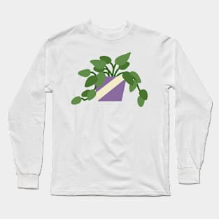 Devil's Ivy Plant Long Sleeve T-Shirt